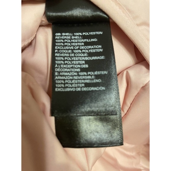 The North Face Coat Toddler Reversible Zip Pink Size 6T - Picture 10 of 16